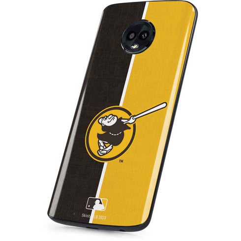 MLB San Diego Padres Split Moto G6 Skin
