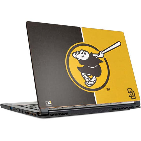 MLB San Diego Padres Split MSI GS65 Stealth Laptop Skin