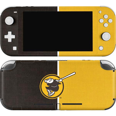 MLB San Diego Padres Split Nintendo Switch Lite Skin