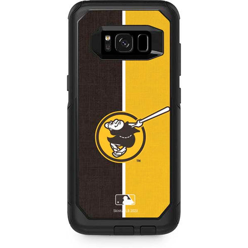 MLB San Diego Padres Split Otterbox Commuter Galaxy Skin