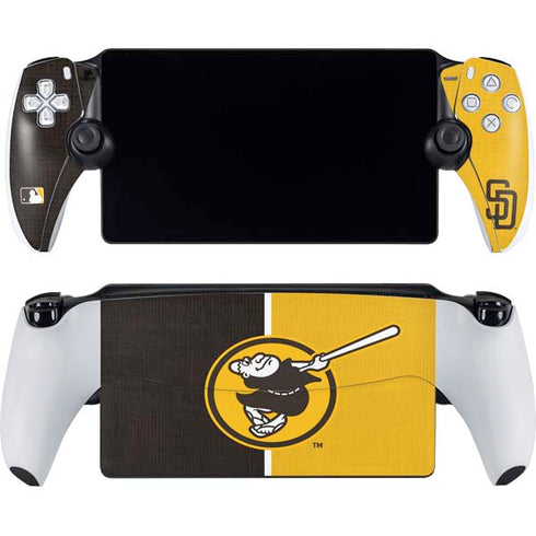 MLB San Diego Padres Split PlayStation Portal Remote Player Skin