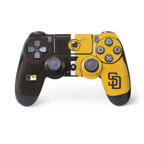 MLB San Diego Padres Split PS4 Controller Skin