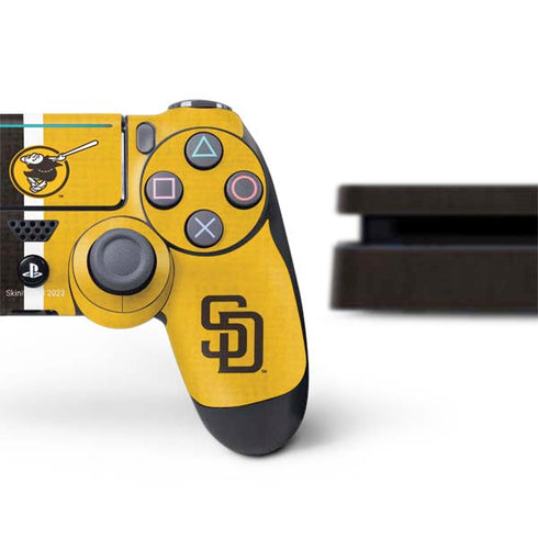 MLB San Diego Padres Split PS4 Slim Bundle Skin