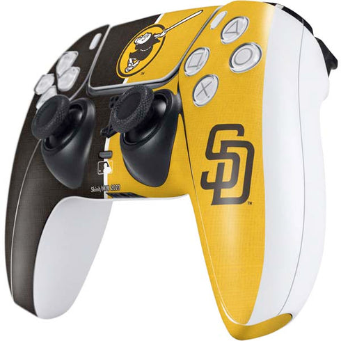 MLB San Diego Padres Split PS5 Controller Skin