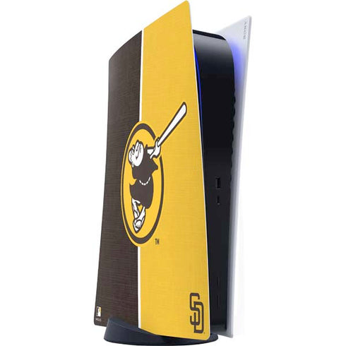 MLB San Diego Padres Split PS5 Digital Edition Console Skin
