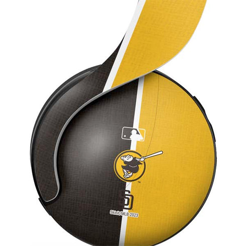 MLB San Diego Padres Split PULSE 3D Wireless Headset for PS5 Skin