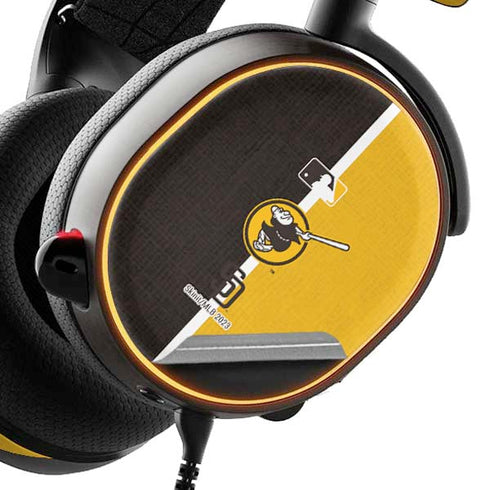MLB San Diego Padres Split SteelSeries Arctis 3 Skin