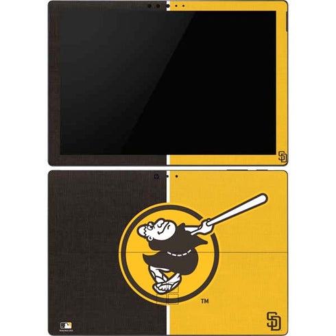 MLB San Diego Padres Split Surface Pro 6 Skin