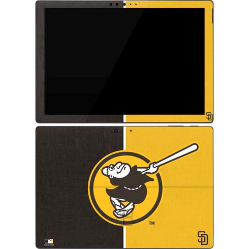 MLB San Diego Padres Split Surface Pro 7 Skin