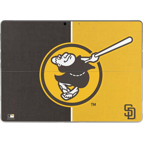 MLB San Diego Padres Split Surface Pro 9 Skin