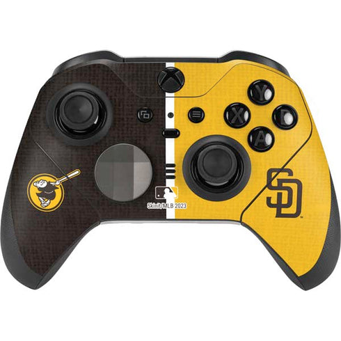 MLB San Diego Padres Split Xbox Elite Wireless Controller Series 2 Skin