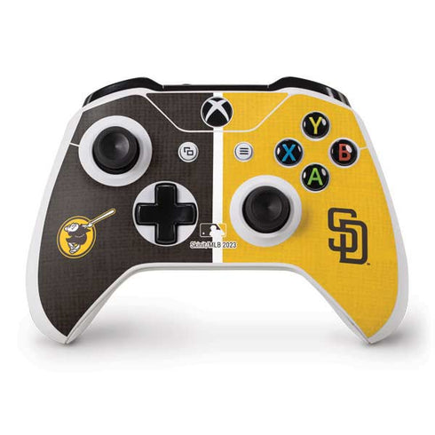 MLB San Diego Padres Split Xbox One S Controller Skin