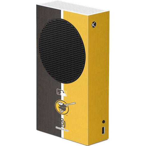 MLB San Diego Padres Split Xbox Series S Console Skin