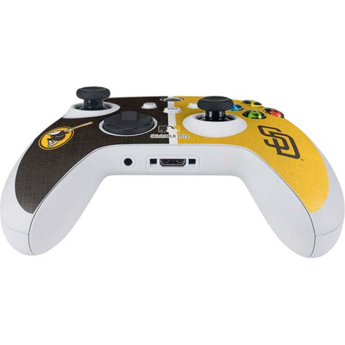 MLB San Diego Padres Split Xbox Series S Controller Skin