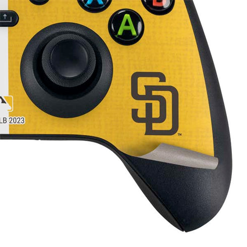 MLB San Diego Padres Split Xbox Series X Controller Skin
