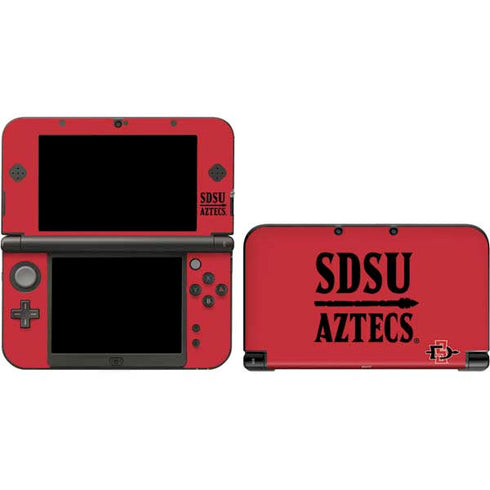 San Diego State University Aztecs Red 3DS XL 2015 Skin