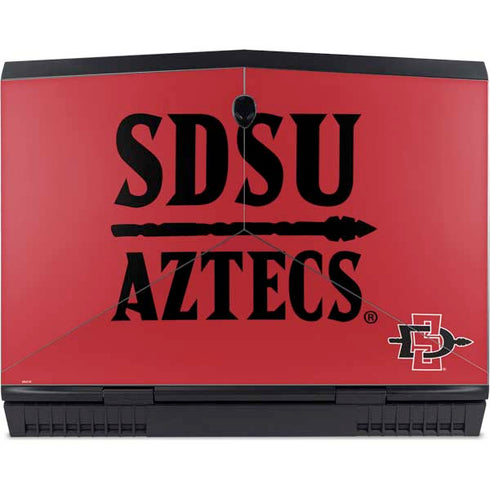 San Diego State University Aztecs Red Dell Alienware Skin