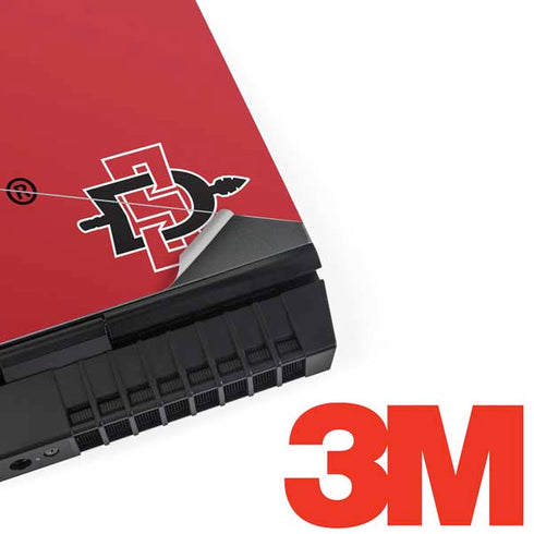 San Diego State University Aztecs Red Dell Alienware Skin