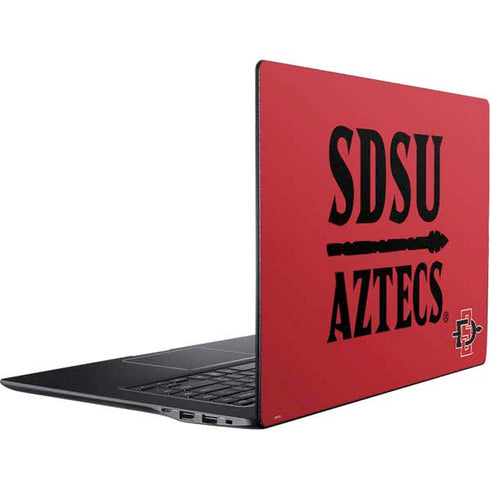 San Diego State University Aztecs Red Ativ Book 9 (15.6in 2014) Skin