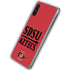 San Diego State University Aztecs Red Galaxy A10e Clear Case