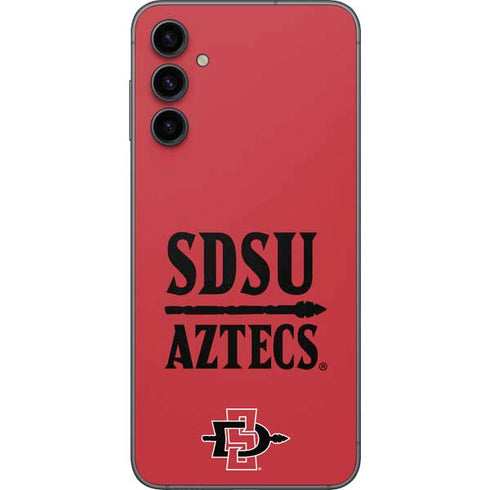San Diego State University Aztecs Red Galaxy A14 5G Skin