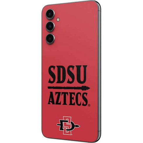 San Diego State University Aztecs Red Galaxy A14 5G Skin