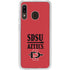 San Diego State University Aztecs Red Galaxy A20 Clear Case