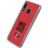 San Diego State University Aztecs Red Galaxy A20 Clear Case