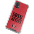 San Diego State University Aztecs Red Galaxy A32 5G Clear Case