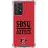 San Diego State University Aztecs Red Galaxy A52 5G Clear Case