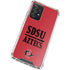 San Diego State University Aztecs Red Galaxy A52 5G Clear Case