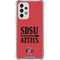 San Diego State University Aztecs Red Galaxy A53 5G Clear Case