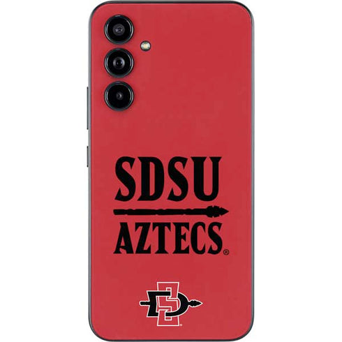 San Diego State University Aztecs Red Galaxy A54 5G Skin