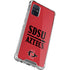 San Diego State University Aztecs Red Galaxy A71 5G Clear Case
