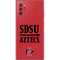 San Diego State University Aztecs Red Galaxy Note 10 Plus Skin