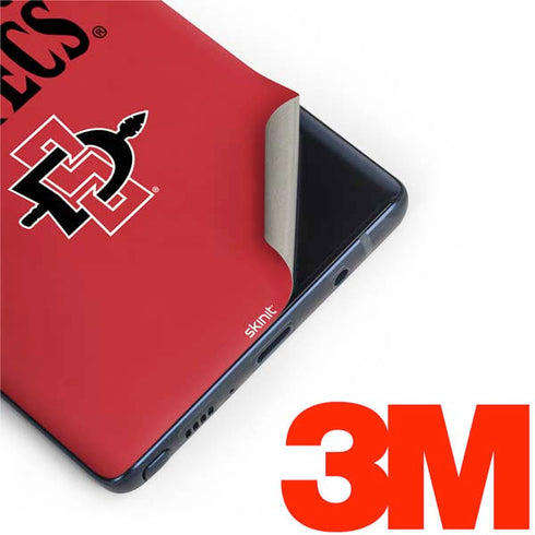San Diego State University Aztecs Red Galaxy Note 9 Skin