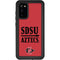 San Diego State University Aztecs Red Galaxy S20 Waterproof Case