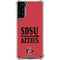 San Diego State University Aztecs Red Galaxy S21 Plus 5G Clear Case