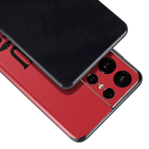 San Diego State University Aztecs Red Galaxy S21 Ultra 5G Skin