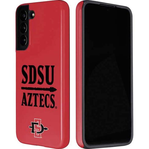 San Diego State University Aztecs Red Galaxy S22 Plus Pro Case