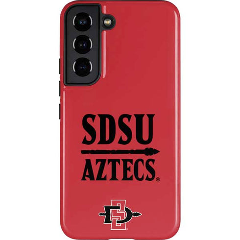 San Diego State University Aztecs Red Galaxy S22 Pro Case