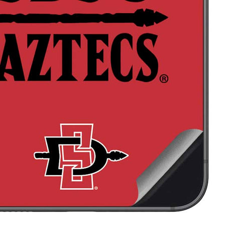 San Diego State University Aztecs Red Galaxy S23 FE Skin