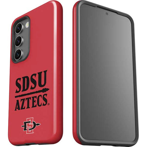 San Diego State University Aztecs Red Galaxy S23 Pro Case