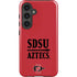 San Diego State University Aztecs Red Galaxy S24 Impact Case