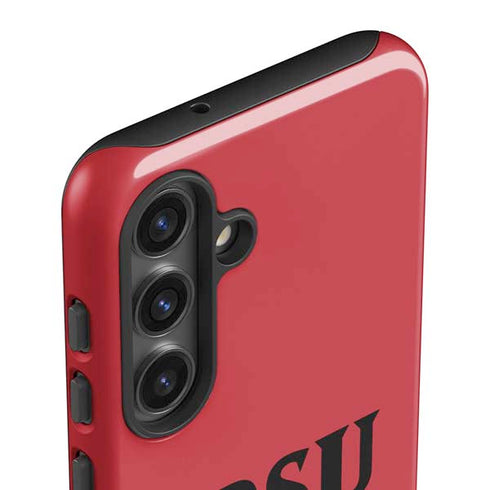 San Diego State University Aztecs Red Galaxy S24 Impact Case