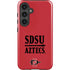 San Diego State University Aztecs Red Galaxy S24 Plus Impact Case