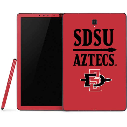 San Diego State University Aztecs Red Samsung Galaxy Tab Skin