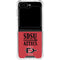 San Diego State University Aztecs Red Galaxy Z Flip5 5G Clear Case