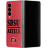 San Diego State University Aztecs Red Galaxy Z Fold4 5G Skin