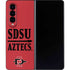 San Diego State University Aztecs Red Galaxy Z Fold4 5G Skin
